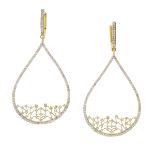 Pair of Diamond Earrings