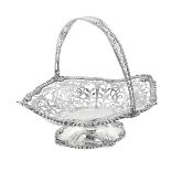 American Sterling Silver Cake Basket