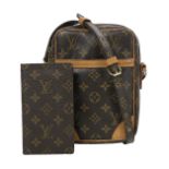 Louis Vuitton "Danube" Bag and Check Holder