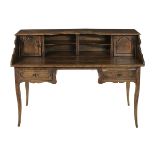 Provincial Louis XV Fruitwood Bureau Plat