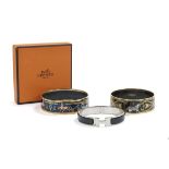 Set of Three Hermes Bracelets