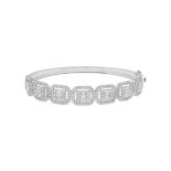 Diamond Bangle Bracelet