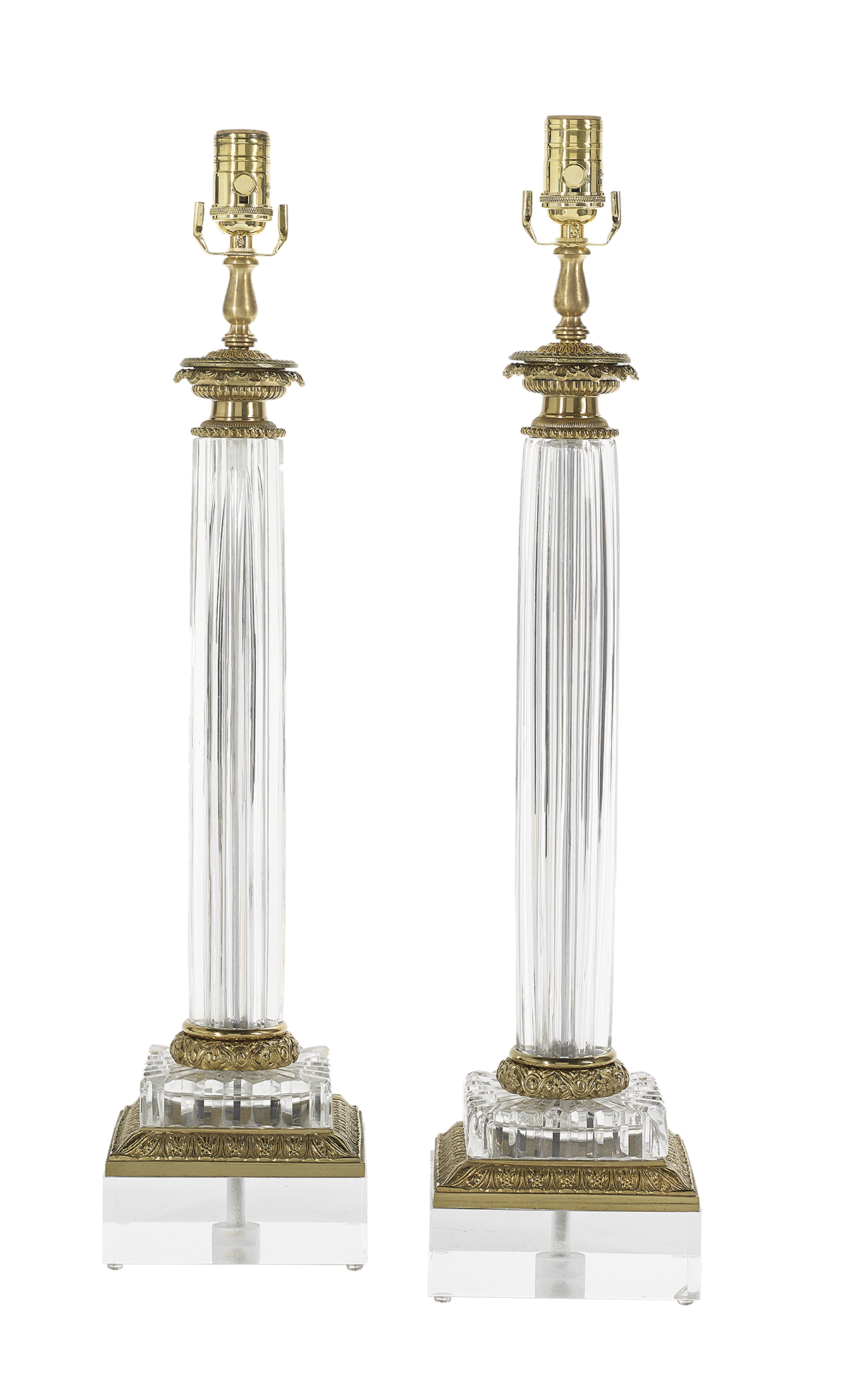 Pair of French Neoclassical-Style Lamps