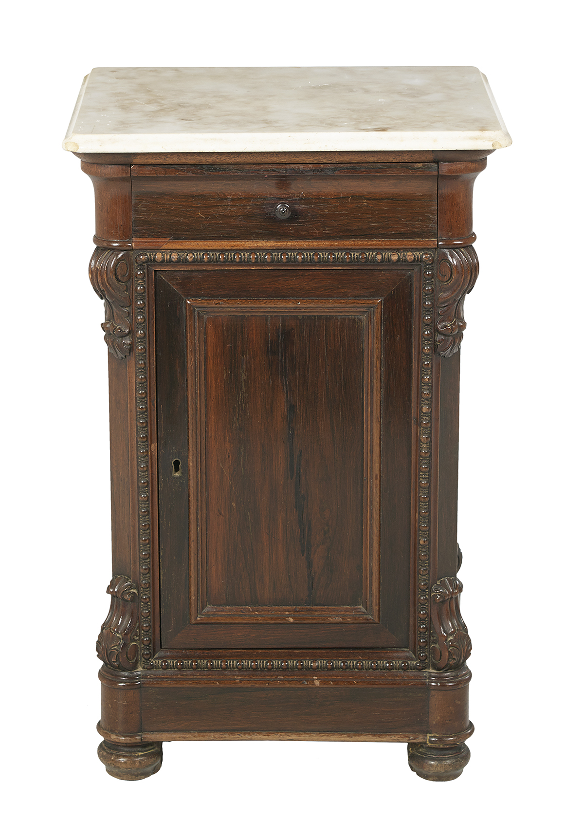 American Rococo Revival Rosewood Night Stand