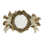 Parcel-Giltwood Mirror of Baroque Inspiration