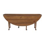 Cherry Drop-Leaf Dining Table