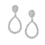 Pair of Diamond Earrings