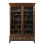 Fine Hepplewhite Rosewood Bookcase