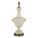 Italian Neoclassical-Style Alabaster Lamp