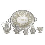 Important Tiffany & Co. Sterling Silver Tea Set