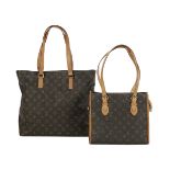 Two Vintage Monogram Louis Vuitton Handbags