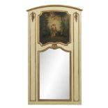Monumental Louis XV-Style Trumeau Mirror