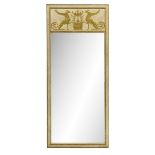 Neoclassical-Style Parcel-Gilt Mirror