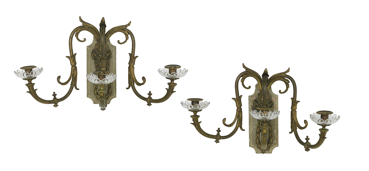 Pair of French Neoclassical-Style Sconces