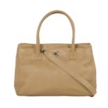 Chanel Beige Deerskin "Cerf" Tote