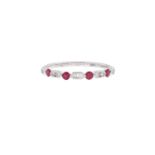 Diamond and Ruby Band