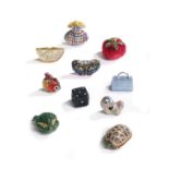 Ten Judith Leiber Crystal Pill Boxes