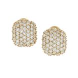 Pair of Diamond Earrings