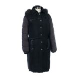 Loro Piana Charcoal Cashmere "Storm System" Coat