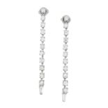 Pair of Diamond Earrings