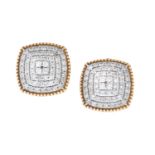 Pair of Diamond Earrings