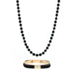 Black Onyx Necklace and Bracelet