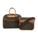 Two Vintage Monogram Louis Vuitton Handbags