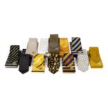 Twelve Limited Edition Bijan Silk Tie Sets