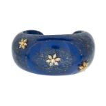 Eli Frei Lapis Lazuli Diamond Cuff Bracelet