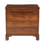 George III Mahogany Bachelor's Chest