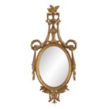 George III-Style Giltwood Mirror