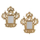 Pair of Handsome Italian Giltwood Mirrors