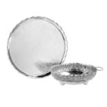 Two Pieces of South American Silver Tableware