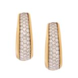 David Webb Diamond Ear Clips