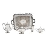 Towle Sterling Silver Tea Set