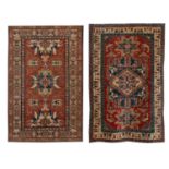 Two Uzbek Kazak Carpets
