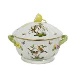 Herend "Rothschild Bird" Porcelain Soup Tureen