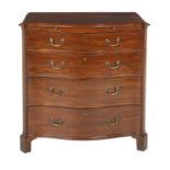 George III Mahogany Bachelor's Chest