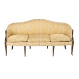 George III Mahogany Sofa