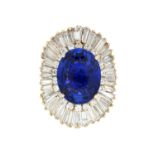 Convertible Natural Sapphire Ring/Pendant