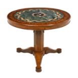 Louis-Philippe Marble-Top Center Table