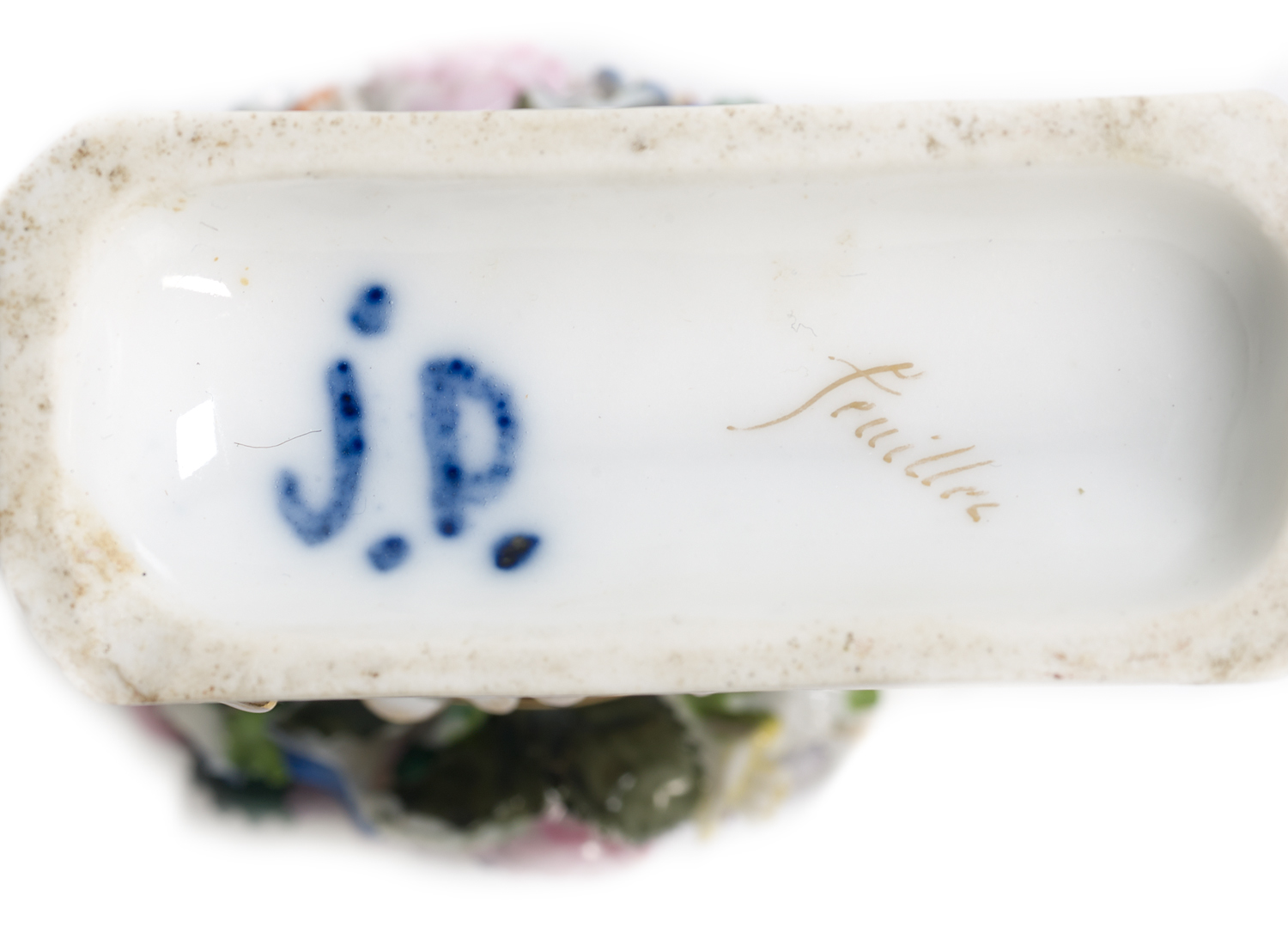 Six Jacob Petit Paris Porcelain Miniature Objects - Image 3 of 3
