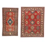 Two Uzbek Kazak Carpets