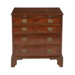 George III Mahogany Bachelor's Chest