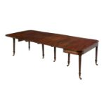 Fine Regency Mahogany Extension Dining Table