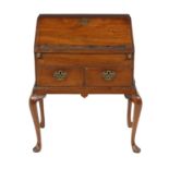 George III Mahogany Bureau