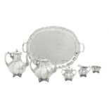 Mexican Sterling Silver Tea Set