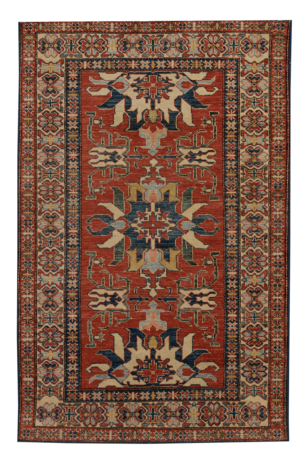 Two Uzbek Kazak Carpets - Image 2 of 3