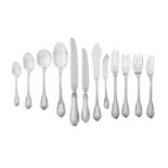 Buccellati "Borgia" Sterling Silver Flatware Set