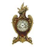 Louis XIV-Style Tortoiseshell Bracket Clock